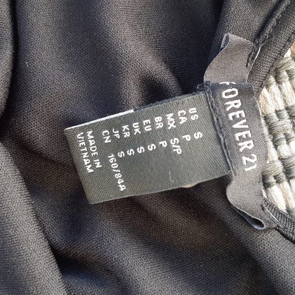 Forever 21 bodycon mini black dress - Picture 5 of 8